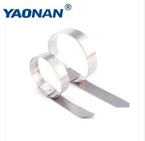 Attache-câble autobloquante en acier inoxydable 304 de qualité supérieure, 100 mm, résistante aux hautes températures, pour la construction - Product Image 6