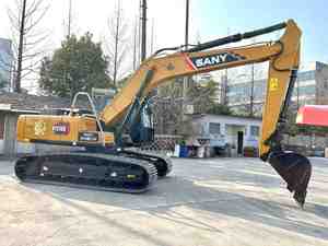 Excavadora de cadenas SANY SY215C de 21 toneladas de segunda mano a precio más económico con motor y PLC para uso en construcción, certificación CE, en venta. - Product Image 3