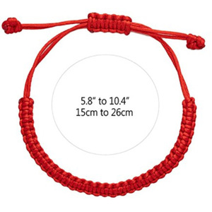 Corde à main rouge et noire pour hommes et femmes, populaire européen et américain - Product Image 4