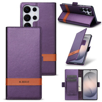 Coque de téléphone anti-chute avec fente pour espèces, prête à être expédiée, pour Samsung S23 S22 Plus S24 Fe S25 S26 Ultra, avec boucle magnétique, rabat en cuir PU