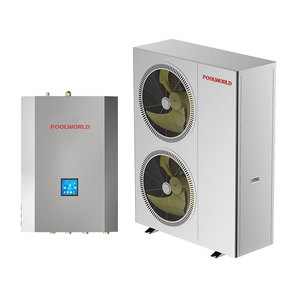 Inversor de CC doméstico de alto COP, bomba de <span class=keywords><strong>calor</strong></span> dividida para fuente de <span class=keywords><strong>aire</strong></span> de clima frío, bomba de <span class=keywords><strong>calor</strong></span> dividida, calefacción evi 30kw r32 gas - Product Image 3
