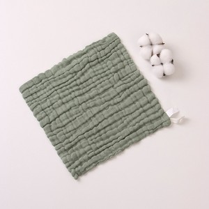 아기 세수 수건 6겹 면 거즈 부드러운 흡수성 세안 타월 신생아 유아 턱받이 수유용 천 - Product Image 4