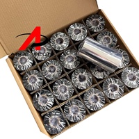 Cintas de Transferencia Térmica Universales, Cintas de Resina y Cera de 110*300m, Cinta TTR para Impresora de Códigos de Barras