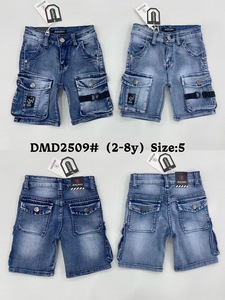 Venta caliente Verano Niños Jeans Manta Jeans Bermudas Pantalones cortos Niños Estilo simple Niños Jeans al por mayor - Product Image 3