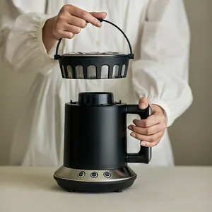 家庭用小型ポータブルコーヒーロースターマシンコーヒー豆100g電気ローストロースター