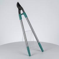 Sécateur de jardin manuel robuste, lame trempée SK5, revêtement Teflon, poignées TPR, pour droitiers, manche en aluminium moulé sous pression