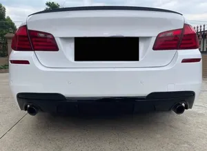 StarNav <b>Car</b> Rear Bumper Lip <b>For</b> 5 Series F18 2010-2016 M Tech Spoiler <b>Diffuser</b> Competition BodyKit Modification - Product Image 3