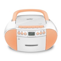 Reloj USB con Grabadora de Casetes, Reproductor de CD, DVD, MP3 y Radio, con Puerto para DVD Portátil