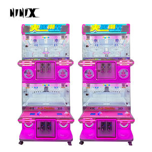 Máquina de garra de grúa para 4 personas, juguete de peluche que funciona con monedas, plato giratorio, regalo Premium para niños - Product Image 6