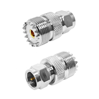 Approvisionnement d'usine en laiton UHF femelle SO239 Jack à F prise mâle RF coaxial adaptateur convertisseur connecteurs en Stock