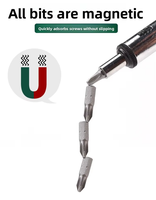 Prix d'usine T10 à T30 T40 TP20 TP25 TP27 TP30 TP40 Embouts de tournevis à percussion en acier S2, embouts étoiles Torx