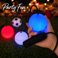 Ballon lumineux LED personnalisé avec logo, changeant de couleur, jouet lumineux pour enfants, discothèque, carnaval, Halloween, festival, activation de marque, événement