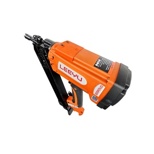 Cloueur à charpente sans fil à gaz GFN3490B 34 degrés, 50-90 mm, pistolet à clous pour bois, batterie au lithium, outil de construction OEM alimenté par une pile à combustible - Product Image 1
