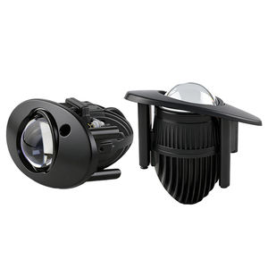 Projecteur de phare antibrouillard LED pour voiture de 2,0 pouces, lentille de projecteur, faisceau haut et bas, <span class=keywords><strong>tricolore</strong></span> 6500K 3000K 4300K L-30Watts H-40Watts, supports pour Toyota/Honda - Product Image 2