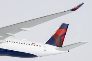 Modelo de Avión de Aleación <span class=keywords><strong>Airbus</strong></span> <span class=keywords><strong>A350</strong></span>-1000 de Delta Air Lines/Korean Air a Escala 1/<span class=keywords><strong>400</strong></span> - Product Image 6