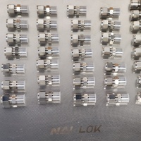 Raccord mâle forgé en acier inoxydable SS316 à basse pression, prix usine, 1/4 NPT vers double ferrule pour système d'échantillonnage d'instruments
