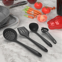 Vente chaude De Qualité Alimentaire Silicone Ustensiles De Cuisine Accessoires Outils De Cuisine Ustensiles Ensemble Maison Cuisine Silicone Spatules Ensemble De 15