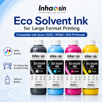 Encre éco-solvant pour tête d'impression I3200 E1 1L CMYK pour impression numérique grand format sur vinyle, bannières et signalétique – Vente en gros