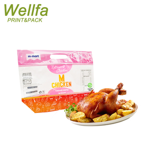 Bolsa <span class=keywords><strong>De</strong></span> Plástico Laminado <span class=keywords><strong>De</strong></span> Pie Impresión Personalizado Bolsa Para Pollo Caliente Asado Rotisserie <span class=keywords><strong>De</strong></span> Alimentos <span class=keywords><strong>De</strong></span> Microondas - Product Image 1