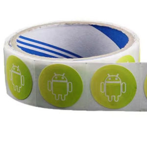 30 мм * 30 мм анти-металлическая <span class=keywords><strong>RFID</strong></span> NFC наклейка для 213/215/216Tag 13,56 мГц частоты - Product Image 1