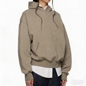 สินค้ามาใหม่ SS25 เสื้อฮู้ดซิปเต็มตัว สวมใส่สบาย พร้อมฮู้ดเปิดได้ คอลเลคชั่นฤดูใบไม้ร่วง รุ่นคลาสสิคประจำซีซั่น - Product Image 5