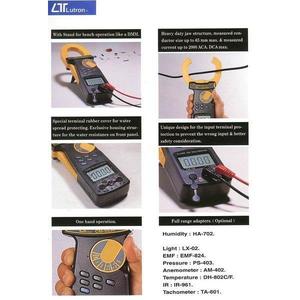 Pinza Amperimétrica Digital de Alta Calidad TECPEL CM-9930, 2000A CA/2000A 600V, Apertura de 60mm - Product Image 6