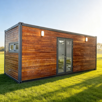 Maison conteneur pliable Ninenos, design moderne respirant, prête à l'emploi pour la maison, le bureau, l'entrepôt et la villa, avec garantie de 3 ans