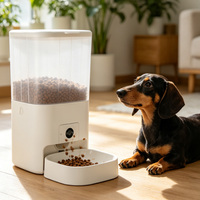 Comedero Automático Inteligente para Mascotas con Cámara HD, Control Remoto por WiFi, Dispensador de Comida para Perros y Gatos, Grabadora de Voz y Audio Bidireccional, Novedad 2026