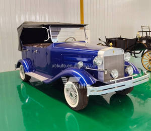 Voiture Classique Bleue Personnalisée Élégante et Très Demandée / Voiture d'Époque Artisanale Classique à Vendre - Product Image 4
