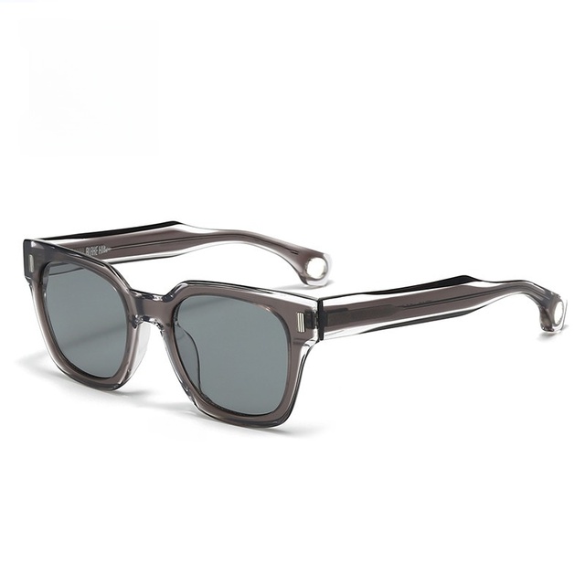 CHARMLIBRARY KESLING Designer Luxury Customizable Full Rim Japanese Acetate Square Sunglasses Frame for Unisex High Quality