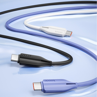 Cable USB C a USB C de Carga Súper Rápida Toocki de 100 W, Alta Potencia, Sin Preocupaciones de Batería Baja, Cable Cargador Tipo C para Teléfono y Tableta