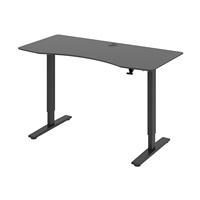 Bureau électrique moderne professionnel OMNI avec hauteur réglable et extensible pour le bureau
