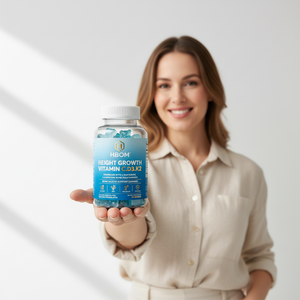 Gomitas para Aumentar la Estatura OEM que Contienen Vitamina C, D3, K2, <span class=keywords><strong>Zinc</strong></span>, Colágeno y Cúrcuma para Apoyar la Salud Ósea - Product Image 2