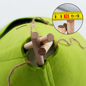 Foldable so pets igloo dog's felt cat Cave Nature cat mascot tent - Product Image 5
