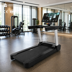 Factory Direct 32 Inch HD Screen <b>Mirroring</b> Commercial Running Machine <b>for</b> <b>Gym</b> Club Cardio Training LG-AO-T12/ - Product Image 1