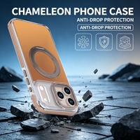 Étui de protection antichoc et anti-chute à 360° avec anneau magnétique rotatif finition métallique élégante pour la vente en gros