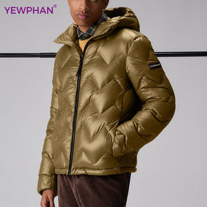 2025 invernale da uomo nuovo capospalla Slim di moda lucido leggero piumino con cappuccio da donna largo taglie forti con parka piumino - Product Image 6