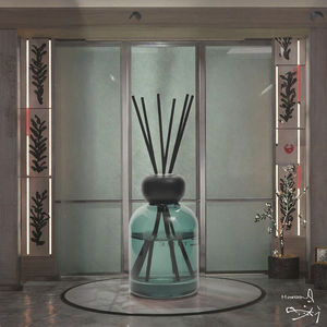 FT 100ml Matte Black White Alcohol Free Lead Free Rattan Engraved Aromatherapy <b>Reed</b> Fragrance <b>Diffuser</b> Bottle Gold Lids <b>Reeds</b> - Product Image 3