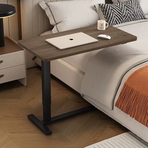 Medical Hospital Furniture Movable Mobile <b>Table</b> Height <b>Adjustable</b> <b>Table</b> Hospital Bed Dinner <b>Table</b> with Wheels - Product Image 3