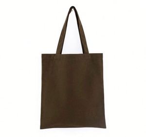Sacs en toile vierges en gros, sacs publicitaires en toile unie à poignée - Product Image 2