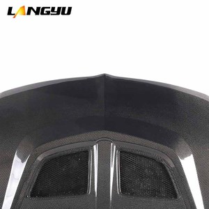 Langyu xe Facelift bộ phận cơ thể động cơ Bìa hoods sợi carbon một phong cách nắp ca-pô phía trước cho Mitsubishi Lancer <span class=keywords><strong>CS3</strong></span> động cơ mui xe - Product Image 5