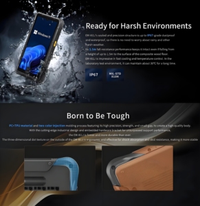 Lựa chọn phổ biến công nghiệp f9836 <span class=keywords><strong>Windows</strong></span> 11 pin lớn Rugged di động hàng tồn kho mã vạch 2D scan thô 10nm không dây <span class=keywords><strong>PDA</strong></span> - Product Image 4