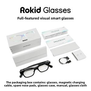 Gafas Inteligentes Rokid con IA, Carga Tipo-C, Conexión a Aplicación, Cámara, Traducción en Tiempo Real, Pantalla Virtual de 300 Pulgadas, Compatible con Inglés - Product Image 4