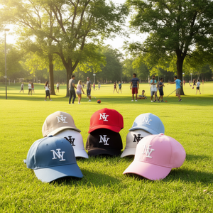 Cappellino da baseball ricamato Ny 360 pezzi colori assortiti per uomo donna sport all'aria aperta - Product Image 2