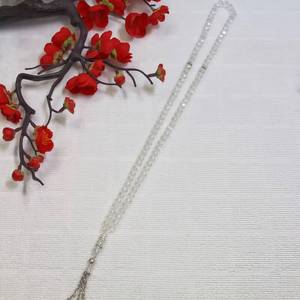 YASEEN Tasbih Étnico Ligero de 8mm con 99 Cuentas de Cristal para Oración Diaria en la Mezquita y Uso en Peregrinaciones - Product Image 1
