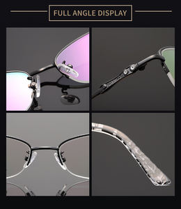 Un Échantillon Gratuit De Monture De Lunettes Chine Mode femme Pour Ne Pas Laisser Tomber la Peinture Cadre Lunettes - Product Image 4