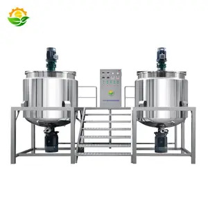 Reactor de lote directo de fábrica, máquina mezcladora de agua en polvo de 1000 L, tanque de mezcla homogeneizador DE ALTO cizallamiento