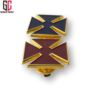 2025ของขวัญสำหรับงานหัตถกรรมปกโลหะปกเสื้อเคลือบโลหะ15ปีตามสั่งอัศวินเทมพลาร์แกรนด์คอมมินเดอรี - Product Image 4