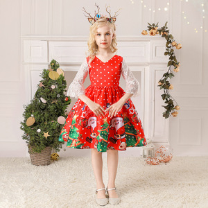 Vestido Infantil de Dibujos Animados para Niñas, Estilo Princesa, para Navidad, Fiestas y Bodas, en Oferta - Product Image 6