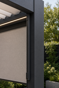 Gazebo Eléctrico Inteligente RK-C3 de Aluminio con Persianas Ajustables, Pabellón para Patio Exterior para Ocio Familiar y Fiestas - Product Image 6